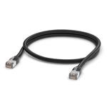 Ubiquiti Venkovní UniFi patch kabel, Cat5e, 1m, černý