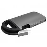 UMAX dokovací stanice U-Connect Type-C Multiport H7/ HDMI max 4K/ 3x USB 3.0/ SD + micro SD
