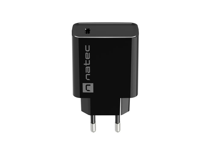 USB nabíječka Natec RIBERA 20W 1X USB-C, černá