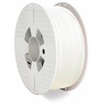 VERBATIM 3D tisková struna PET-G / Filament / průměr 1,75mm / 1kg / bílá (white)