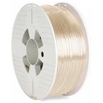 VERBATIM 3D tisková struna PET-G / Filament / průměr 2,85mm / 1kg / průhledná (transparent)