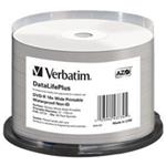 Verbatim DVD-R Wide Printable, 4.7GB, voděodolný, no ID, 16x, 50ks, spindle