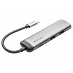 VERBATIM USB hub MULTIPORT USB-C / 2x USB 3.0 / HDMI