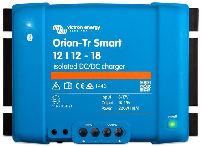 Victron Orion-Tr Smart DC-DC nabíječka 12/12-18A (220W) izolovaná
