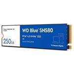 WD Blue SN580 250GB SSD M.2 2280 (PCIe 4.0), TLC, 4GR/2GW