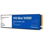 WD Blue SN580 2TB SSD M.2 2280 (PCIe 4.0), TLC, 4.1GR/4.1GW