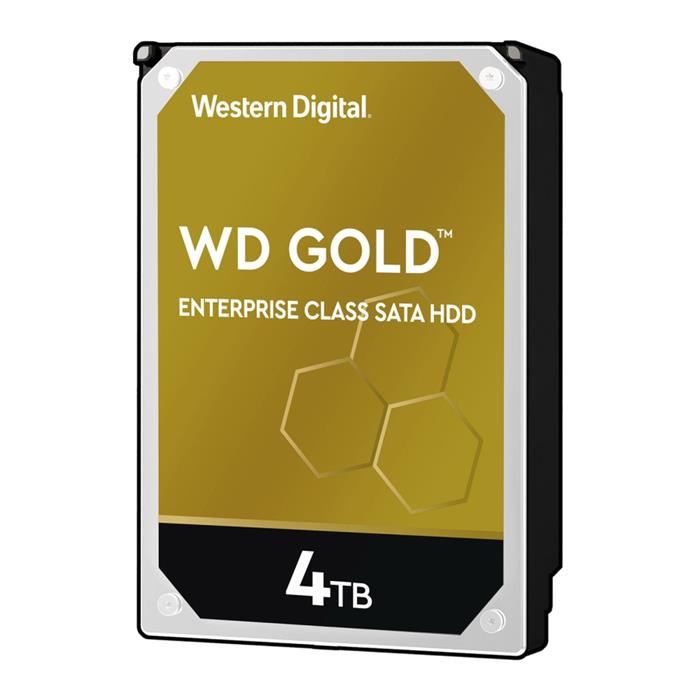 WD GOLD 4TB, 3.5" HDD, 7200rpm, 256MB, SATA III