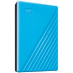 WD My Passport 2TB, externí 2.5" HDD, USB 3.0. modrý