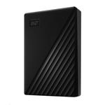 WD My Passport 4TB, externí 2.5" HDD, USB 3.0. černý