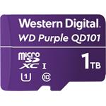 WD Purple 1TB microSDXC karta, UHS-I U1, 100R/60W