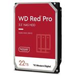 WD Red Pro 22TB. 3.5" HDD, 7200rpm, 512MB, SATA III, 5RZ