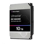 WD Ultrastar DC HA340 3.5in 26.1MM 10TB 256MB 7200RPM SATA ULTRA 512E SE