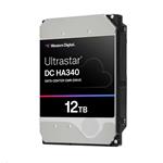 WD Ultrastar DC HA340 3.5in 26.1MM 12TB 256MB 7200RPM SATA ULTRA 512E SE