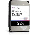 WD Ultrastar DC HC570 22TB, 3.5" HDD, 7200rpm, 512MB, SATA III, 5RZ