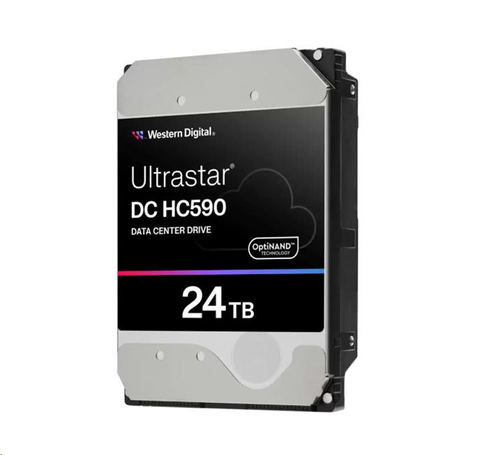 WD Ultrastar DC HC590 3.5in 26.1MM 24TB 512MB 7200RPM SATA ULTRA 512E SE NP3