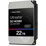WD Ultrastar HDD 22TB DC HC580 3.5in 26.1 512 7200RPM SAS ULTRA 512E SE P3