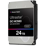 WD Ultrastar HDD 24TB DC HC580 3.5in 26.1 512 7200RPM SAS ULTRA 512E SE P3 