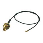 Wifi propojovací kabel (pigtail) U.FL -> reverzní SMA female, 15cm
