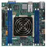 X11SDV mITX Xeon D-2141I (65W,8c@2,2GHz, aktiv), PCI-E8,2×10GbE-T, 4DDR4, 4sATA+4sATA/1NVMe, IPMI~