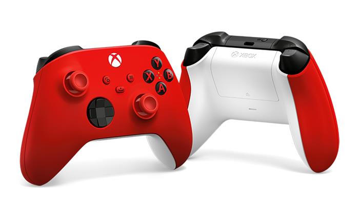 Xbox bezdrátový ovladač pulse red