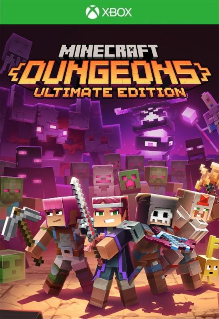 XSX hra Minecraft Dungeons Ultimate Edition