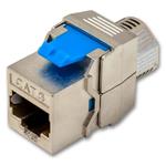 XtendLan Keystone jack RJ45, zaklapávací, CAT8, STP, instalace bez nástrojů