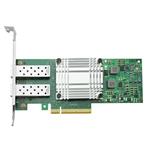 XtendLan PCI-E síťová karta, 2x 10Gbps SFP+, Intel X710, PCI-E x8