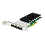 XtendLan PCI-E síťová karta, 4x 10Gbps SFP+, Intel X710, PCI-E x8