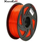 XtendLAN PETG filament 1,75mm průhledný oranžový 1kg
