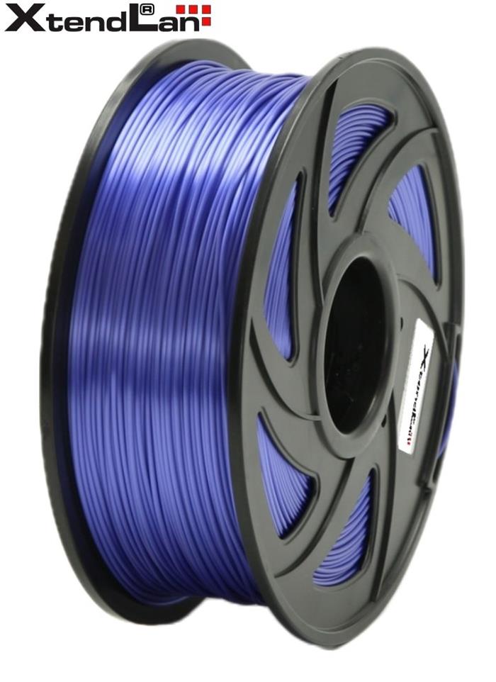 XtendLAN PLA filament 1,75mm průhledný fialový 1kg