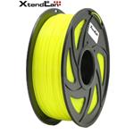 XtendLAN PLA filament 1,75mm zářivě žlutý 1kg