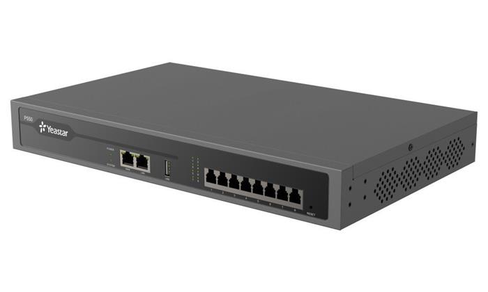Yeastar P550 IP PBX, až 8 portů, 50 uživ., 25 souběžných hovorů, rack