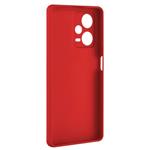 Zadní pogumovaný kryt FIXED Story pro Xiaomi Redmi Note 12 Pro+ 5G, červený