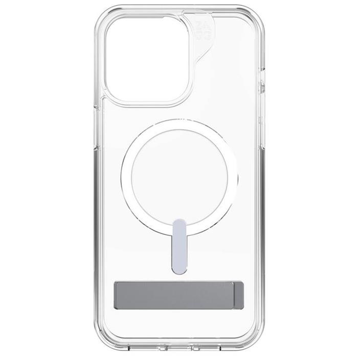 ZAGG Crystal Palace Snap Kickstand iPhone 15 Pro Max - průhledný