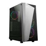 Zalman S4 Plus, mid tower skříň, 3x RGB ventilátor, 1x USB3.0, černá