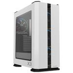 Zalman X3 WHITE, mid tower skříň, 2x USB 3.0, 2x USB 2.0, průhled