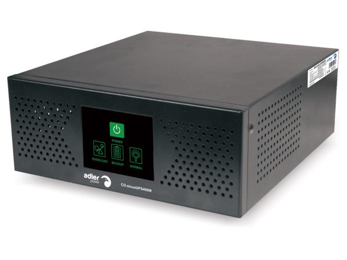 Záložní zdroj UPS ADLER 400W 230V, 12V
