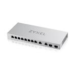 Zyxel XGS1010-12, 8-Port Gigabit Unmanaged Switch with 2-Port 2.5G/2-Port SFP+