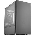 Cooler Master case Silencio S400 Tempered Glass, micro-ATX, Mini Tower, černá