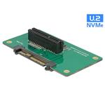 Delock Adaptér U.2 SFF-8639 > PCIe x4 s upevňovací deskou