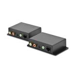 DIGITUS Cat 5 Audio Extender, Extension up to 600 m local + remote unit