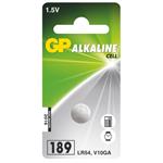 GP 189 (LR54, V10GA], knoflíková baterie, 1.5V, 1ks