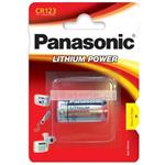 Panasonic Lithium CR123A, 3V, 1ks, blistr
