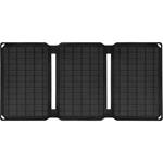 Sandberg Solar Charger 21W 2xUSB, solární nabíječka, černá