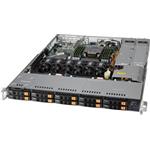 SC116AC10-R860CB-N10 1U ATX (2×140W) 10NVMe4/SFF, rPS 860W (80+ PLATINUM), 4/6×20k fan, černé