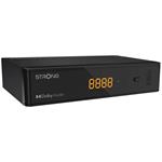 STRONG DVB-S/S2 set-top-box SRT 7030/ s displejem/ Full HD/ EPG/ USB/ HDMI/ SCART/ SAT IN/ S/PDIF/ černý