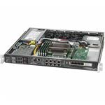 SUPERMICRO mini1U chassis, 2x 2,5" HS (nebo volitelný 4x2,5" fix), 350W (plat.) , front IO