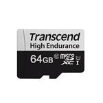 Transcend High Endurance 64GB microSDXC karta, UHS-I U1, 95R/45W