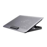 TRUST stojan na notebook Exto Laptop Cooling Stand Eco, šedá